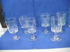 Vintage Victorian ale glasses