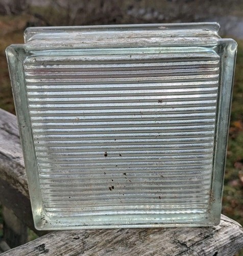 Vintage reclaimed glass blocks - glass,