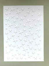 Embossed Card / Topper. STAR