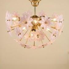 Pink Murano Glass Flower