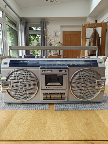 Stereo cassette player boombox - player,