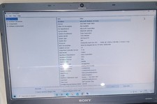 sony vaio laptop windows 7