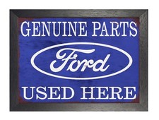 Ford Parts Car Vehicle Poster