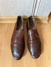 MARSELL BROWN LEATHER SLIP ON