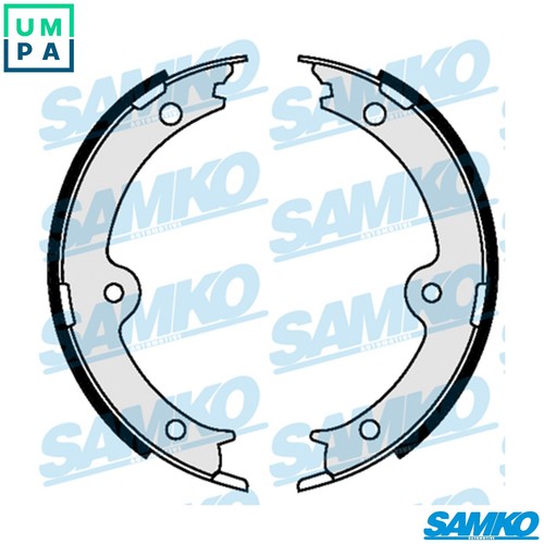 Brake shoe set parking - shoe,