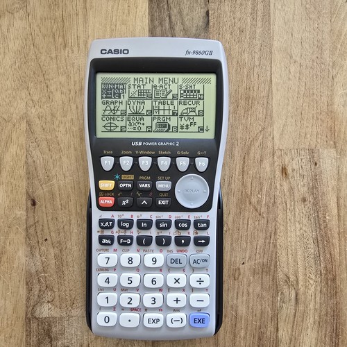Casio 9860gii advanced - casio,