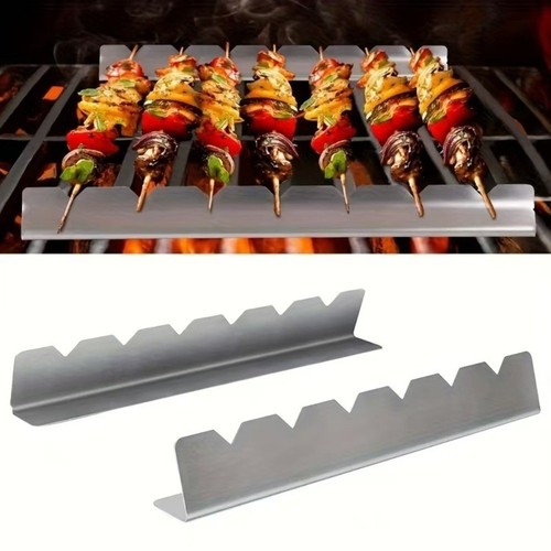 Slots stainless steel skewer - 6,