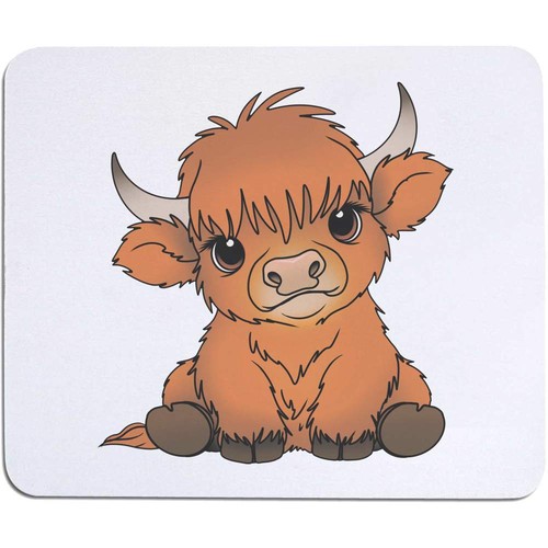 Baby highland cow mouse - 'baby,
