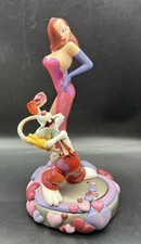 Vintage Disney Jessica & Roger Rabbit "HIDDEN" Box Sculpture w Pin by Markrita