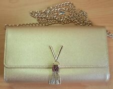 MARIO VALENTINO gold ladies clutch bag