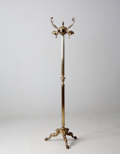 Vintage italian brass coat - brass,