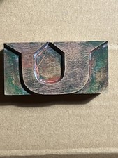 Vintage Wooden Letterpress