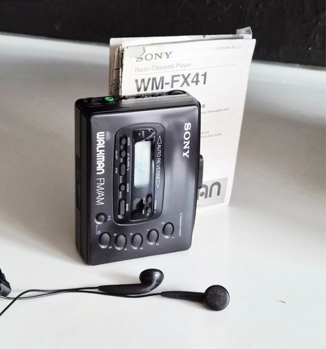 New sony walkman fx41 radio - walkman,