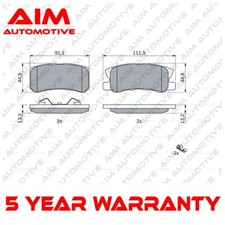 Brake Pads Set Rear AIM Fits