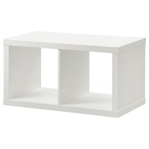 Ikea kallax white shelving - ikea,