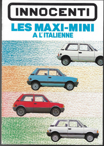 Innocenti mini 1985 - innocenti,