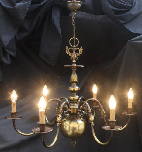 Vintage flemish chandelier - a,