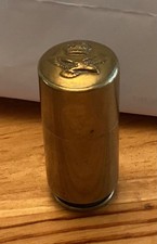 ROYAL CANADIAN AIRFORCE WW2  BRASS CARTRIDGE TRENCH ART LIGHTER