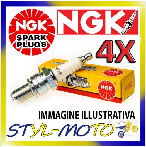 Kit candles ngk - 4, plug