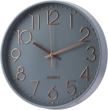 Wall Clock Battery Operated