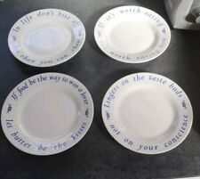 Very Rare Lurpak Plates Full Set of 4 from 2007 in the Original Packaging Box