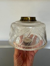 antique clear geometric cut