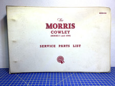 Service parts list Morris