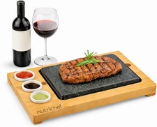 Steak Stone Grill Set Hot Rock