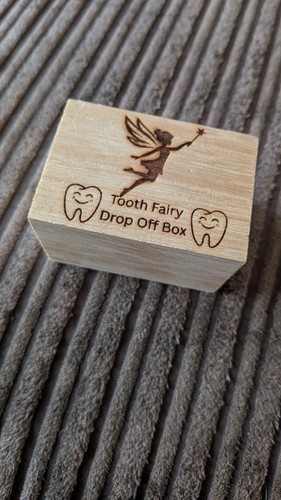 Tooth fairy box personalized - fairy,