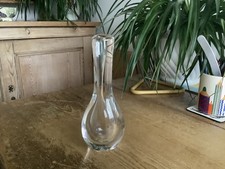 Fully Signed Kosta Boda Art Glass Goran Warff 8.1/2" Raindrop Vase 47800