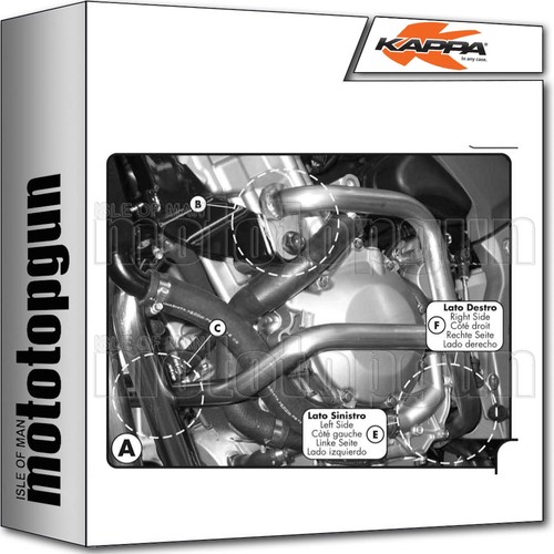 Kappa engine guard honda cbf - engine,