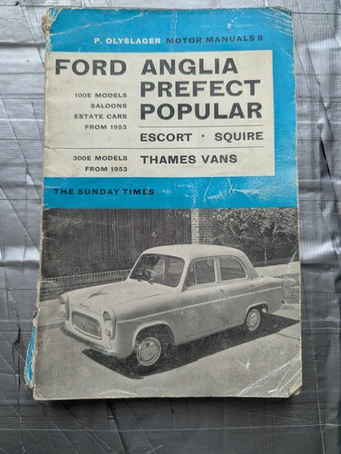 Ford 100e anglia prefect - 100e, (anglia