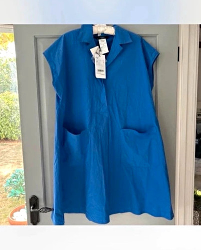 Max mara blue cotton poplin - max,
