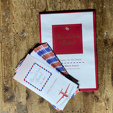 Basildon Bond A4 Classic Air Mail Writing Paper Set, Writing Pad and Envelopes
