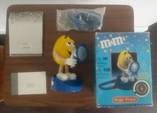 NEW w BOX Vintage 2006 M&M Candy YELLOW PEANUT GUY Mega Phone Landline Telephone