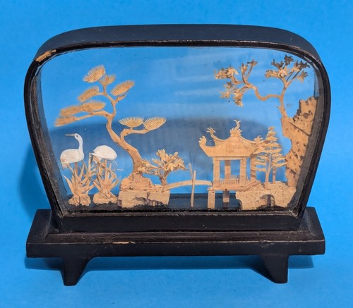 Vintage small framed art - vintage,