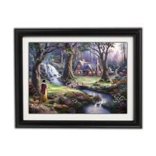 SNOW WHITE Framed Print By