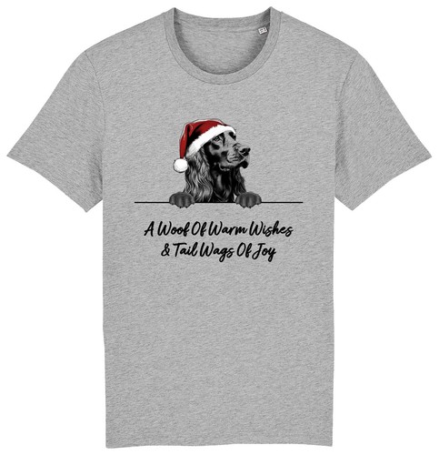Gordon setter christmas - gordon, dog