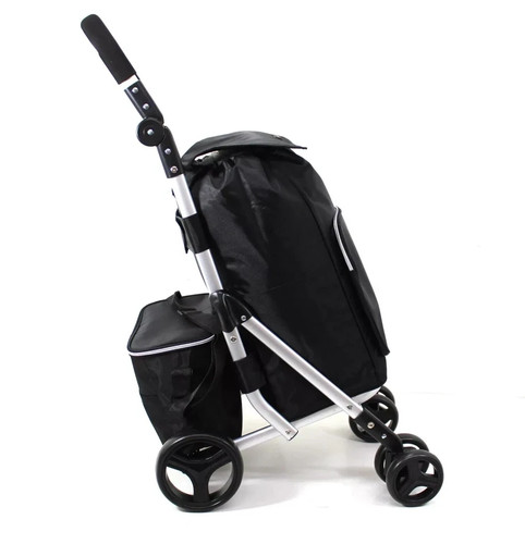 Wheeled large shopping trolley - wheeled,