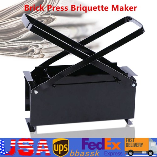 Paper log briquette maker - log,