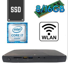 Intel NUC 6i7KYK i7 6770HQ 8/16/32GB RAM 256GB NVME SSD Wifi Mini PC USFF WiFi
