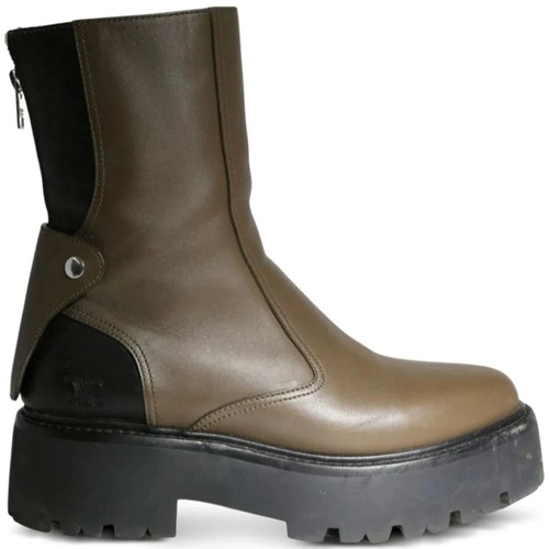 Celine zip leather - celine, boots