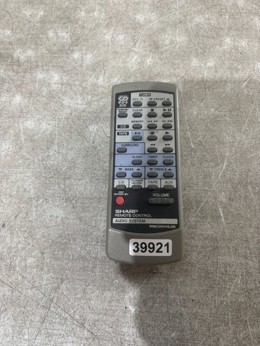 Sharp remote control for audio - for,