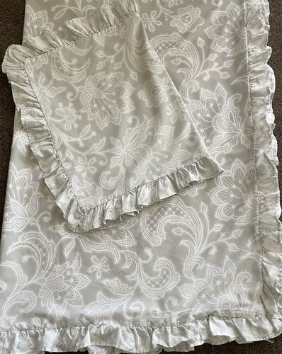 Ruffle frilled edge duvet - frilled,