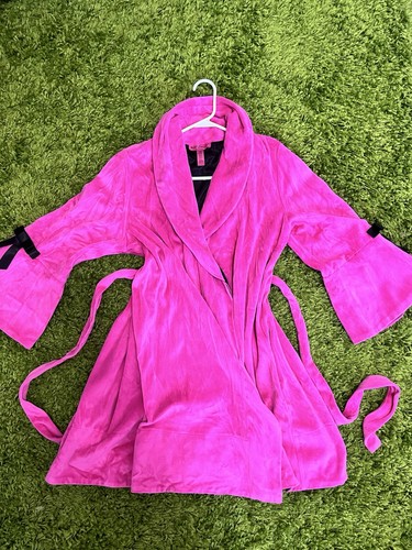 Betsey johnson pink - l, fleece