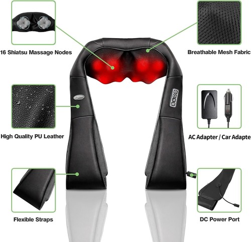 Heated neck shoulder - heated,