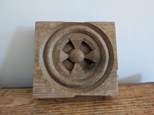 Antique gothic revival panel - antique,