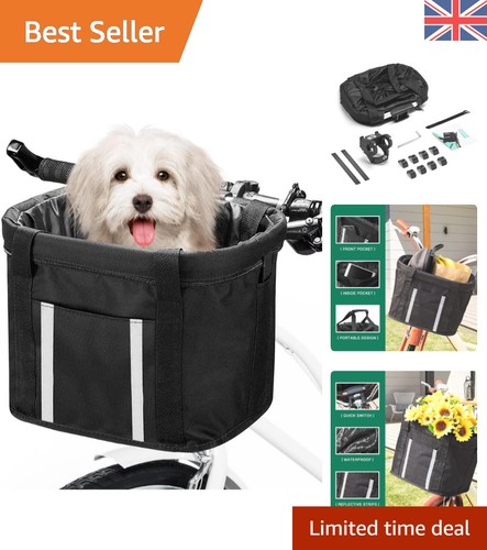 Folding bike basket - bike,