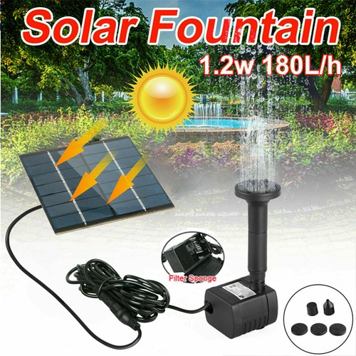 Solar panel powered water - panel,
