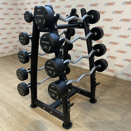 Fixed rubber barbell set with - rubber,